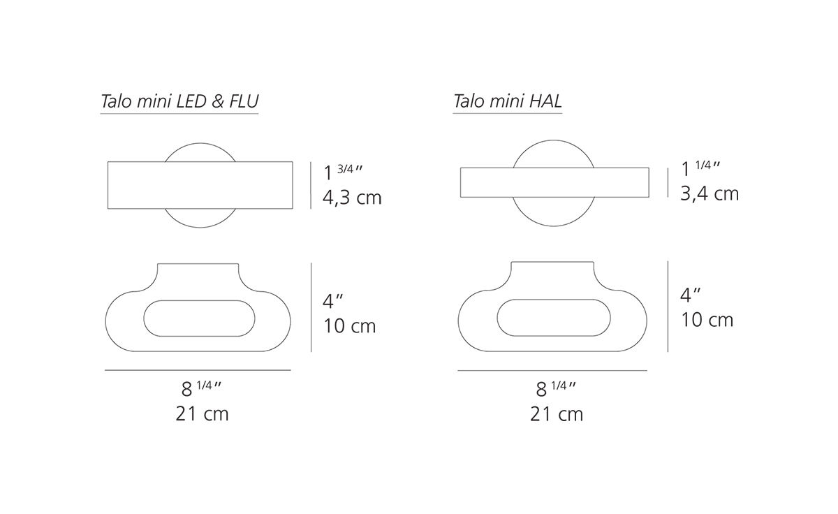 talo mini wall light