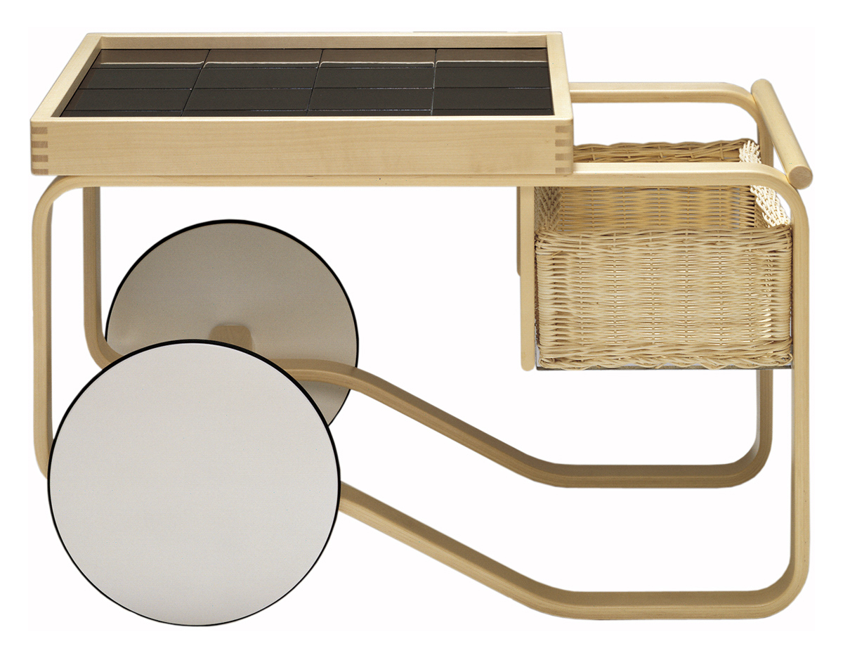 alvar aalto tea trolley 900