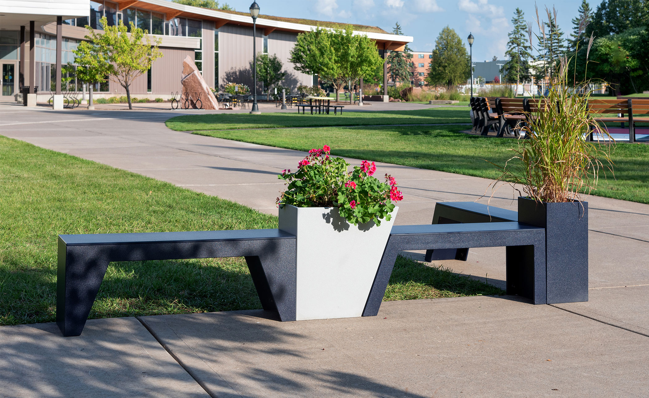 Tessellate Slope Bench