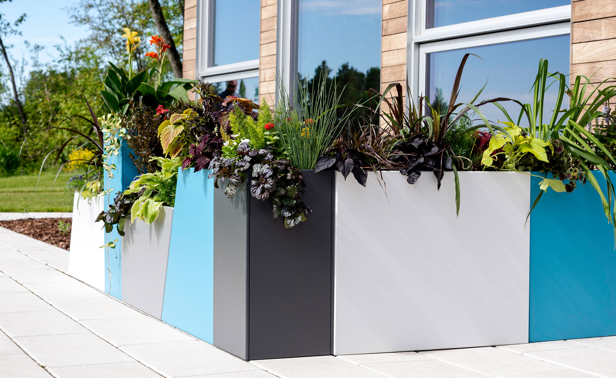 Tessellate Square Planter