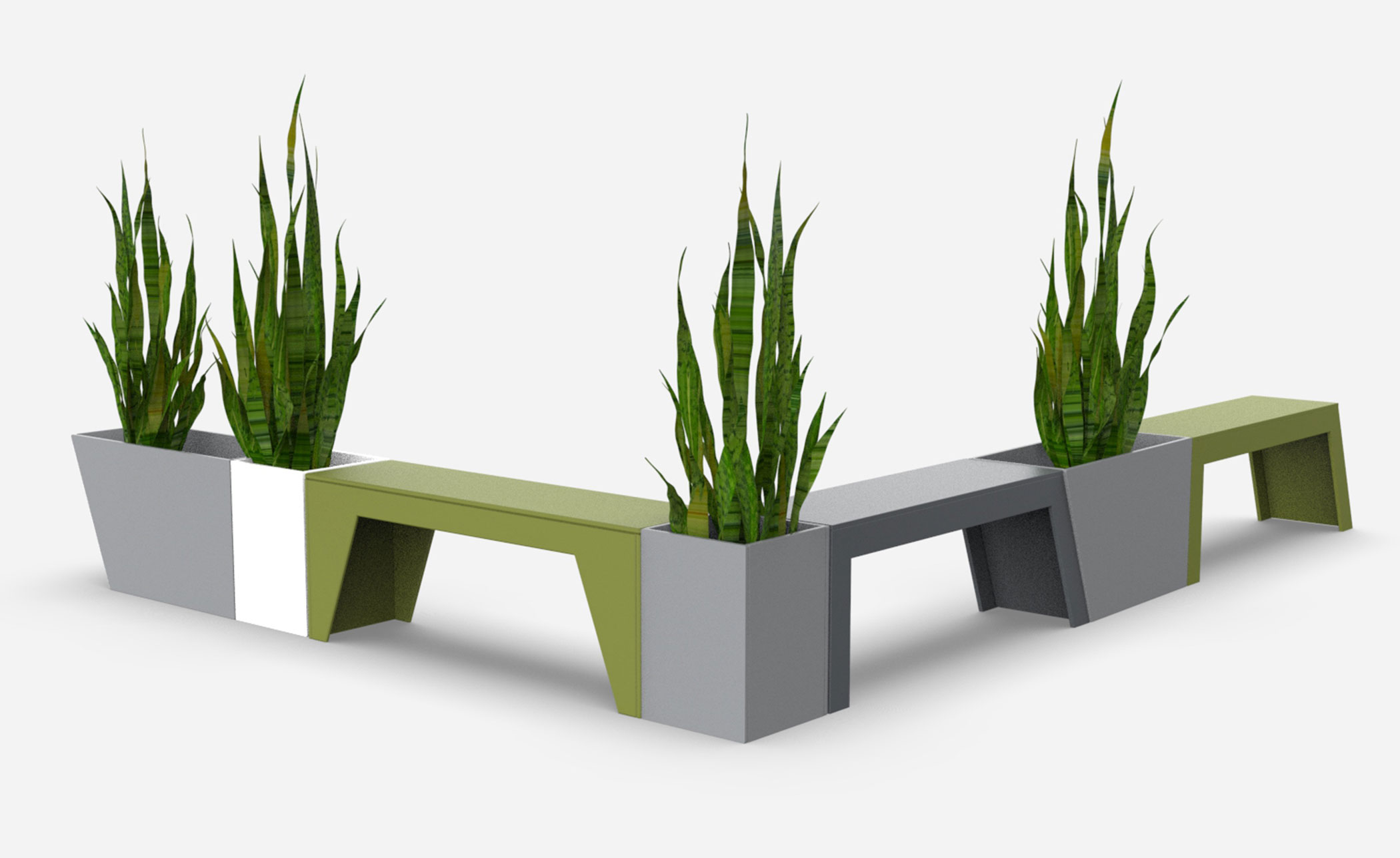 Tessellate Square Planter