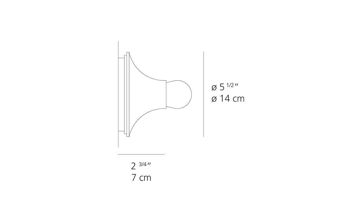 teti wall/ceiling light