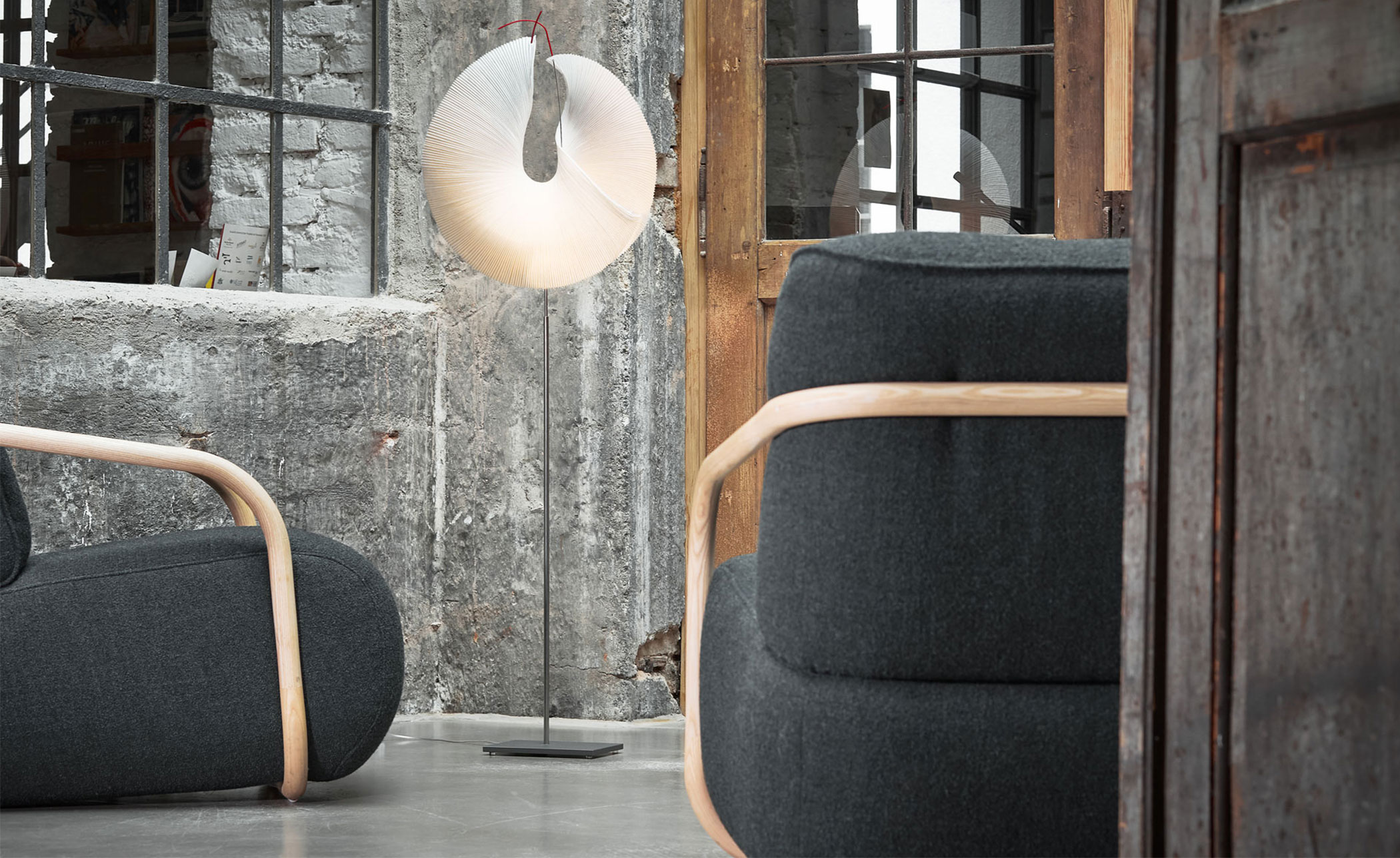 The MaMo Nouchies Yoruba Rose Floor Lamp