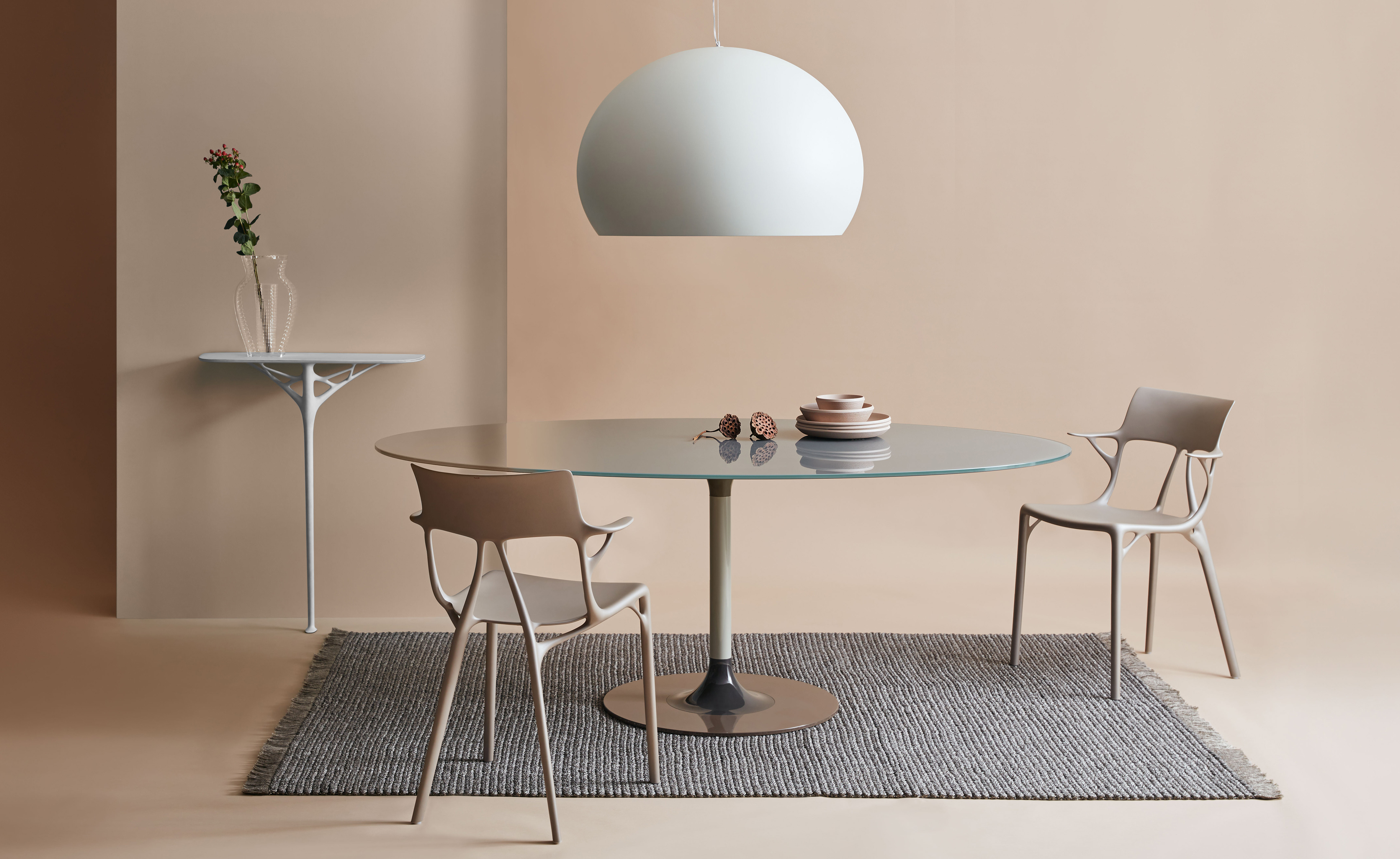 Thierry XXL Oval Dining Table