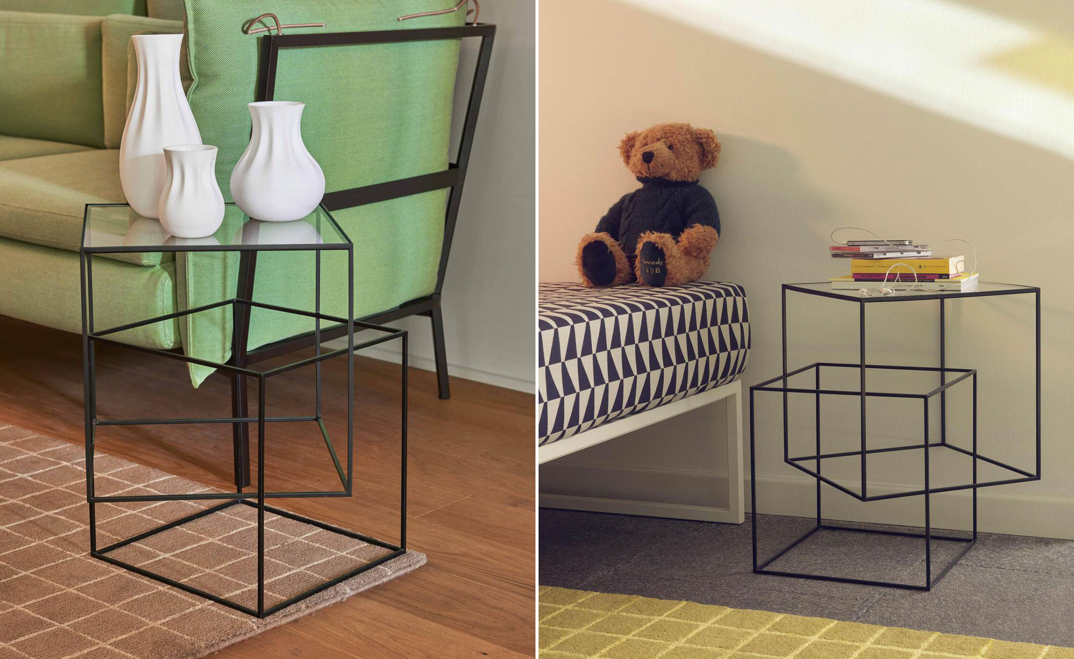 Thin Black Table