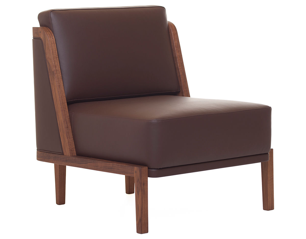 throne lounge chair 269 with upholstery