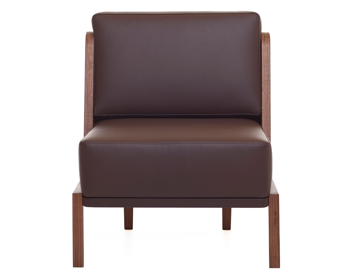throne lounge chair 269 with upholstery