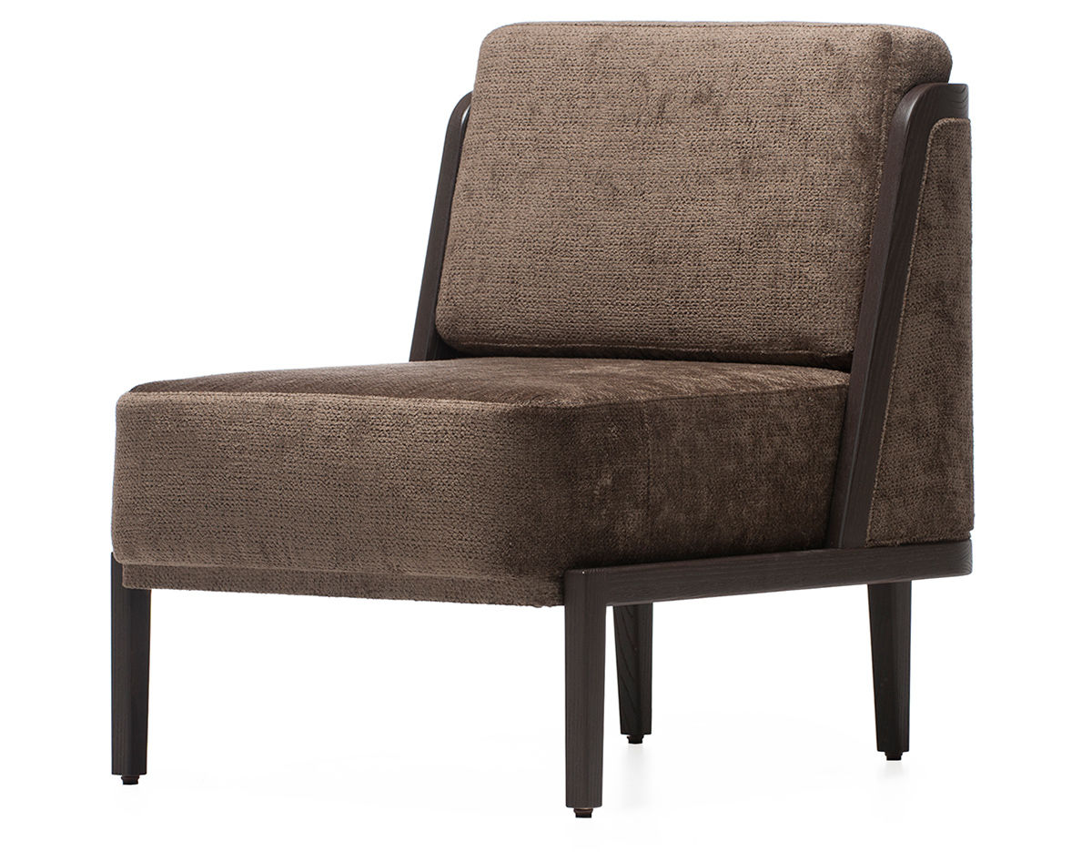throne lounge chair 269 with upholstery