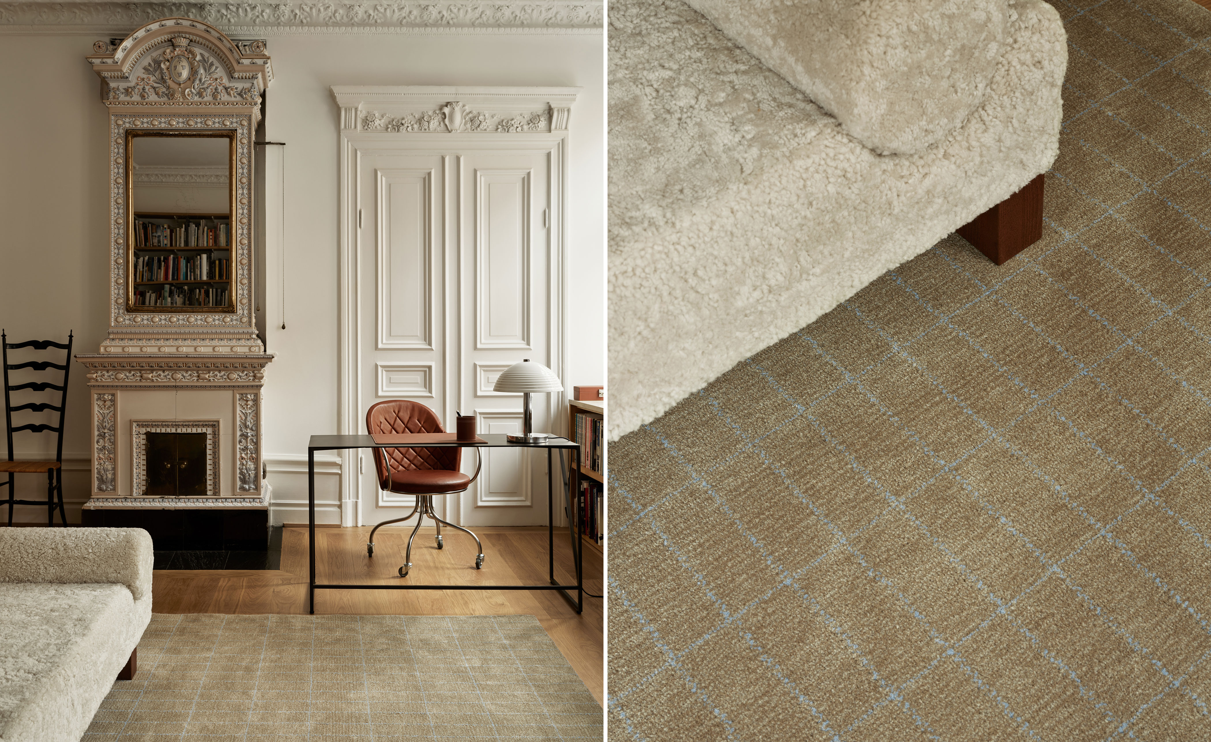 Tiles Brick Tufted Rug