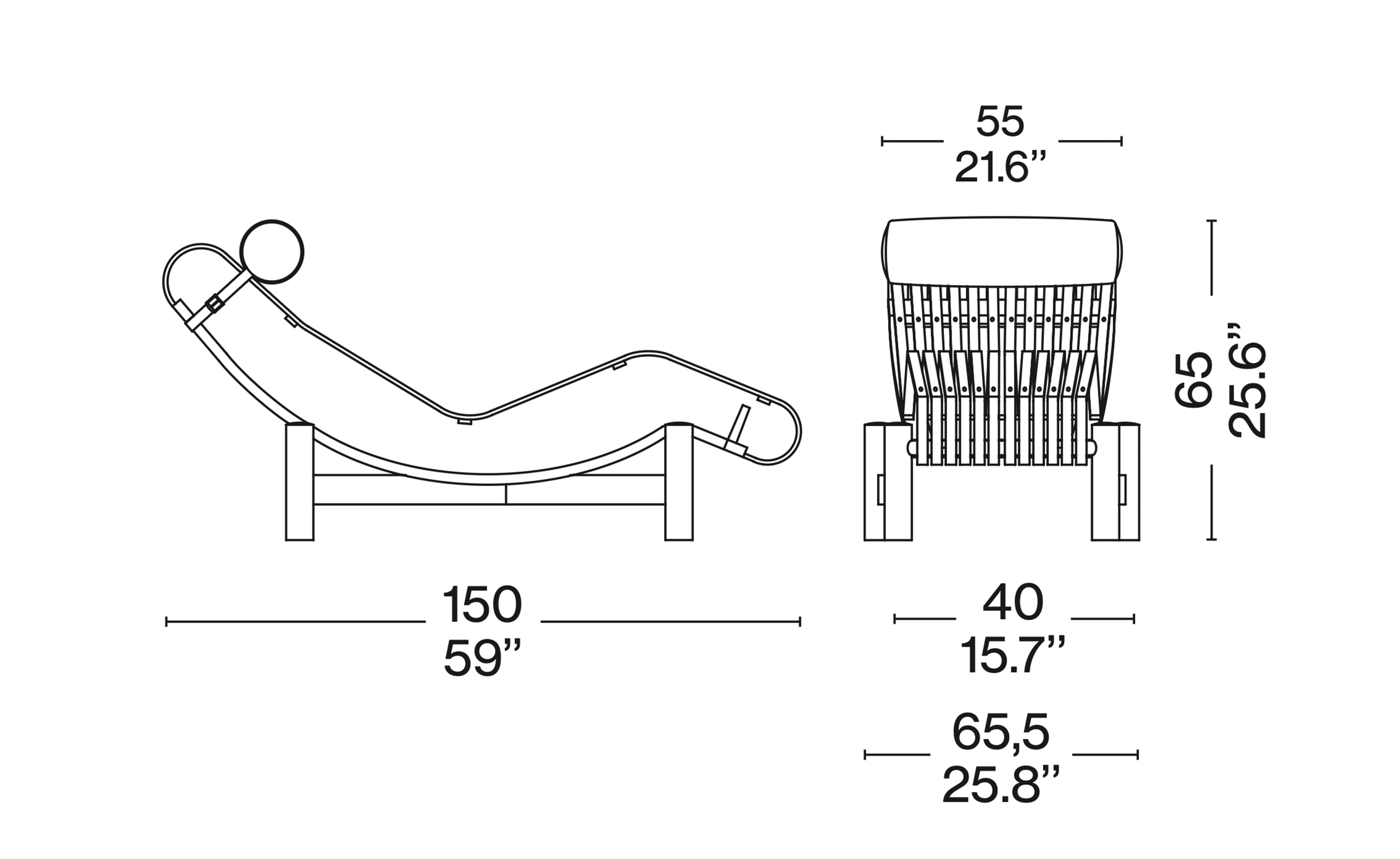 Tokyo Chaise Longue