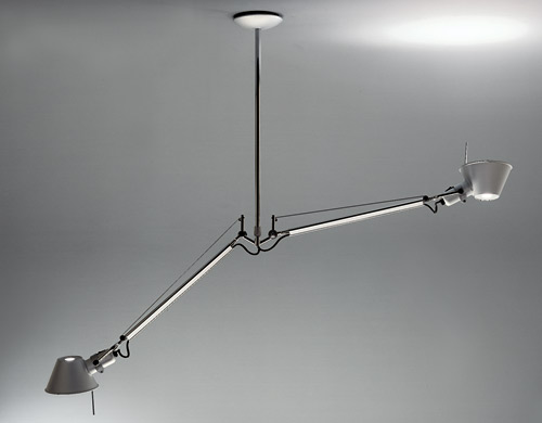 tolomeo double suspension lamp