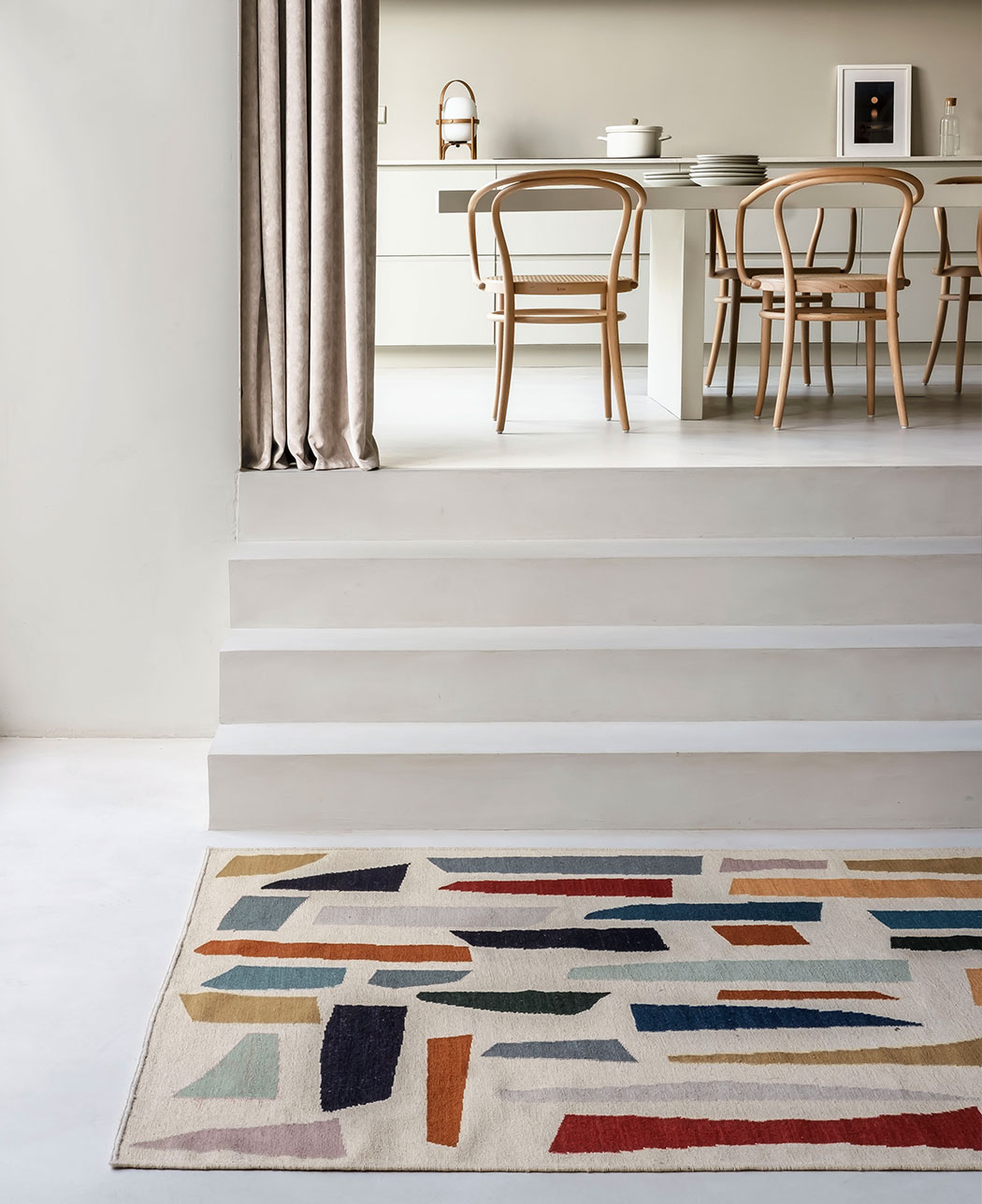 Tones Pieces Kilim Rug