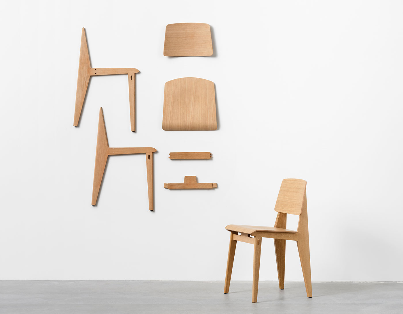 Prouvé Tout Bois Chair