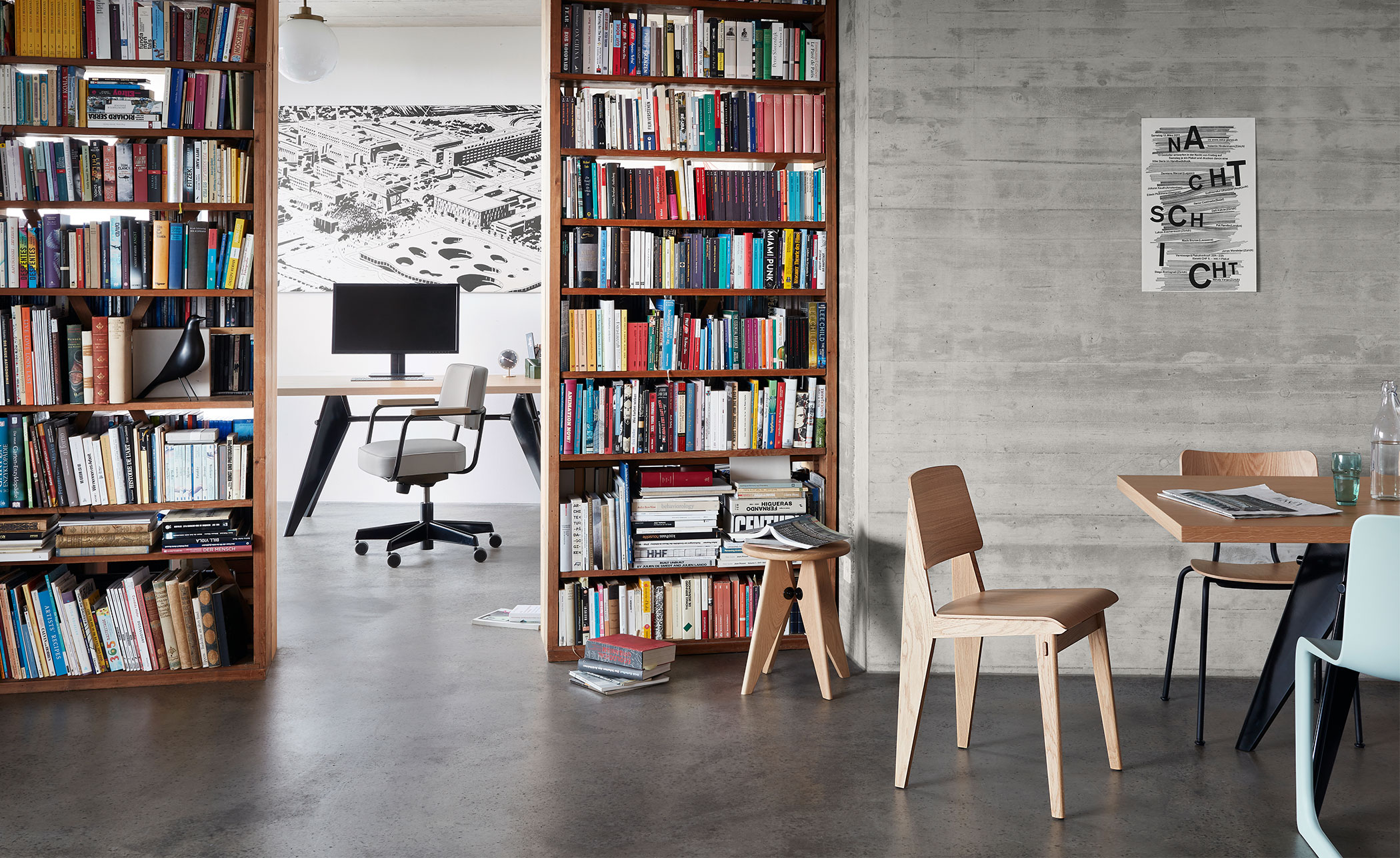 Prouvé Tout Bois Chair