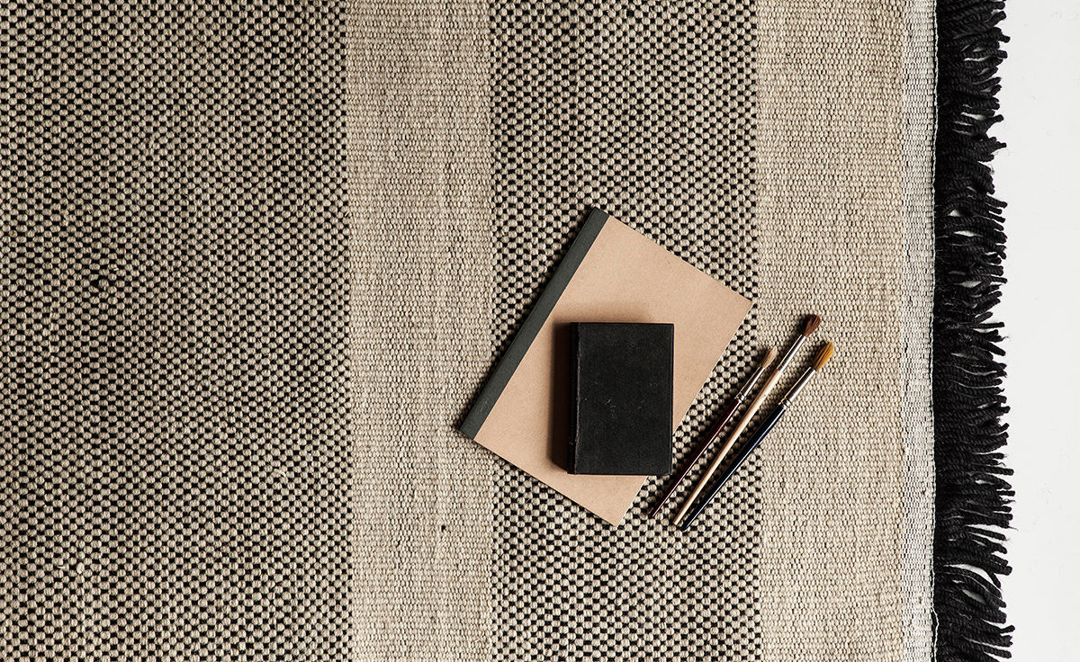 tres stripes rug