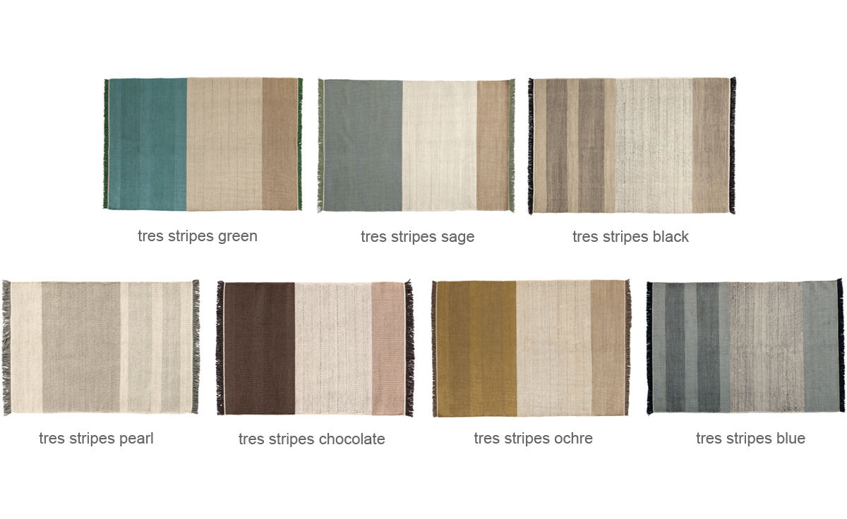 tres stripes rug