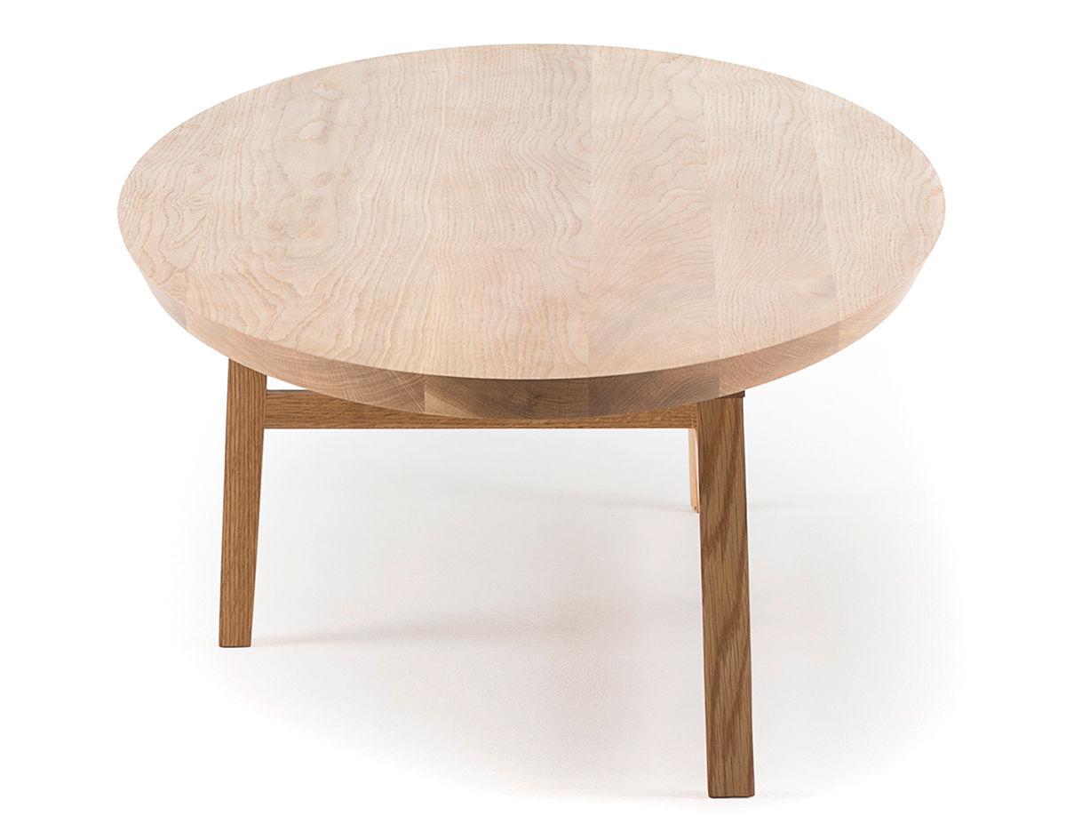 trio oval coffee table 754o