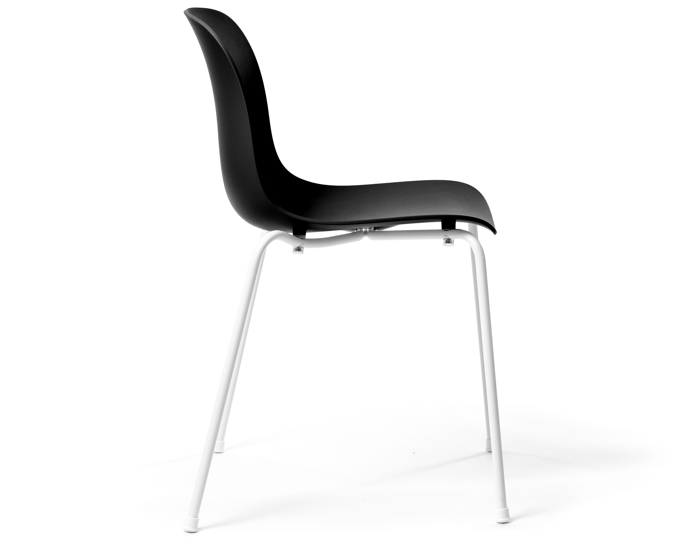 magis troy plastic stacking side chair