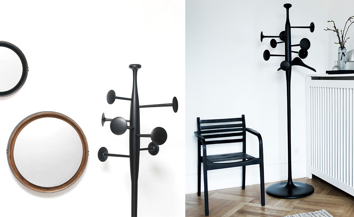 trumpet coatstand