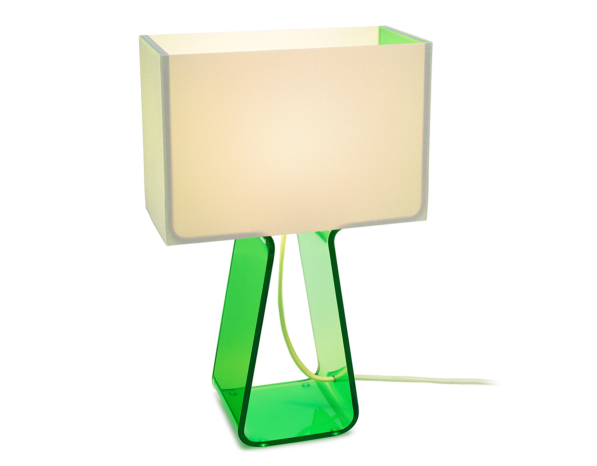 tube top table lamp