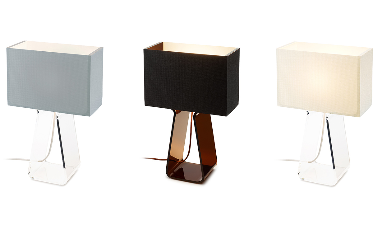 tube top table lamp