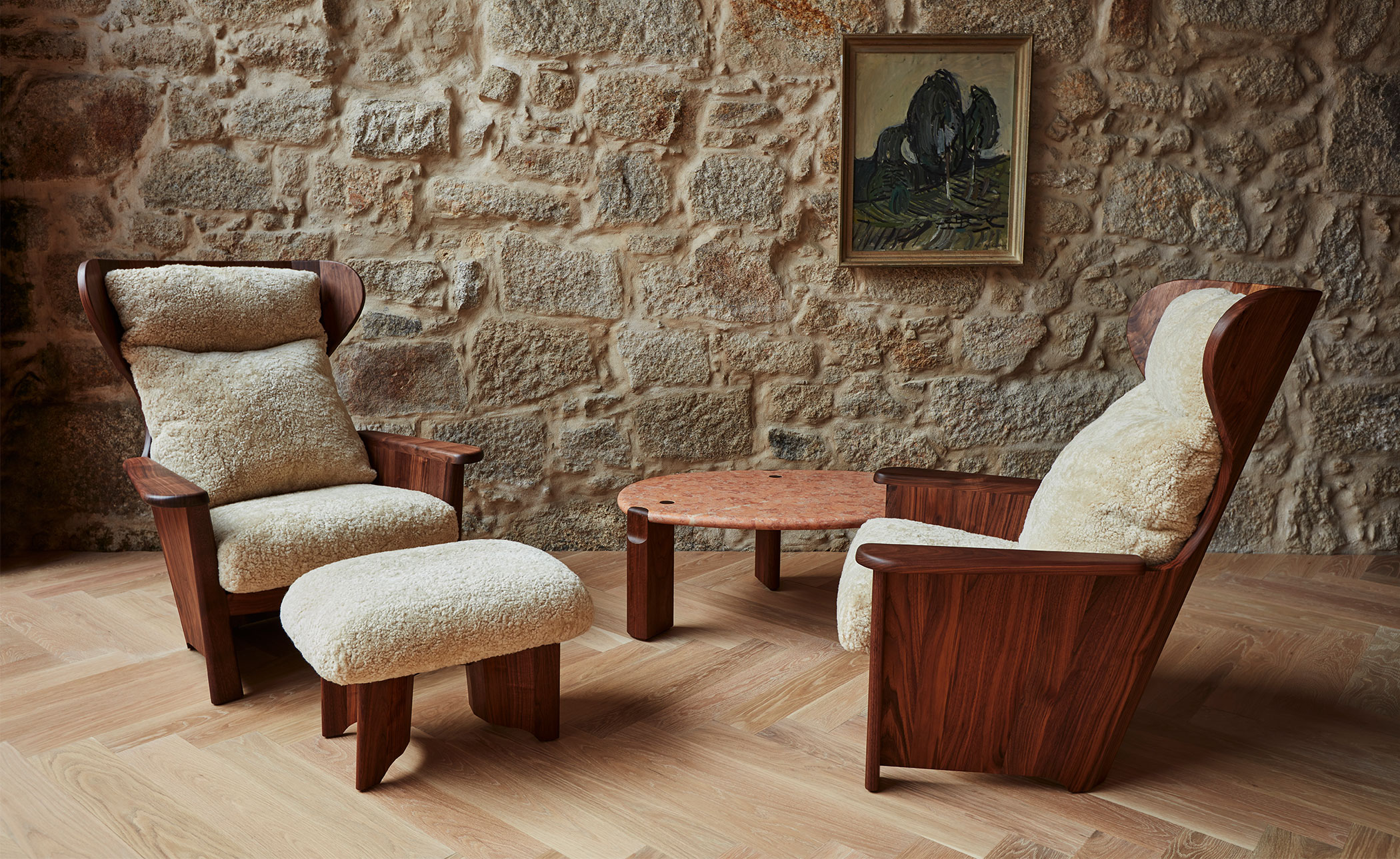 Twenty-Five Bergère Lounge Chair