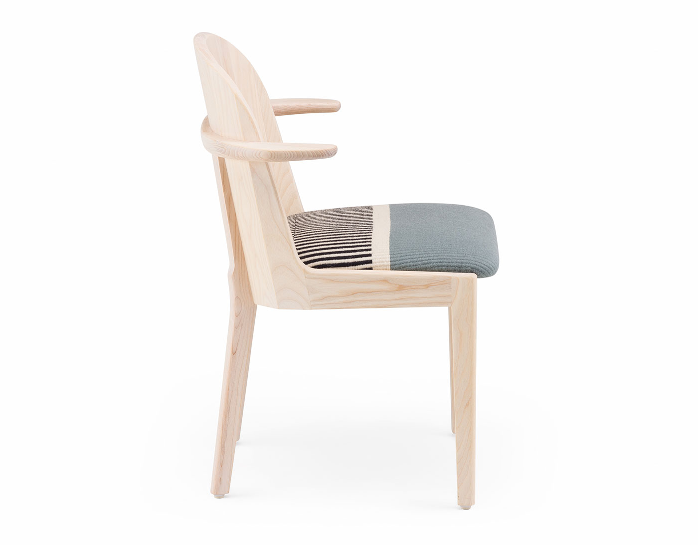 Twenty-Five Dining Armchair with Manta Gil upholstery