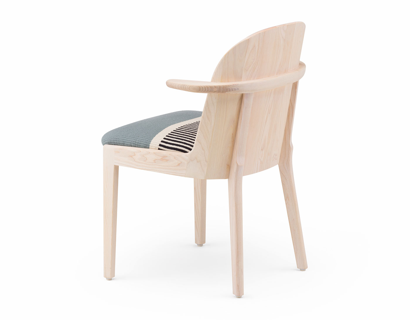 Twenty-Five Dining Armchair with Manta Gil upholstery
