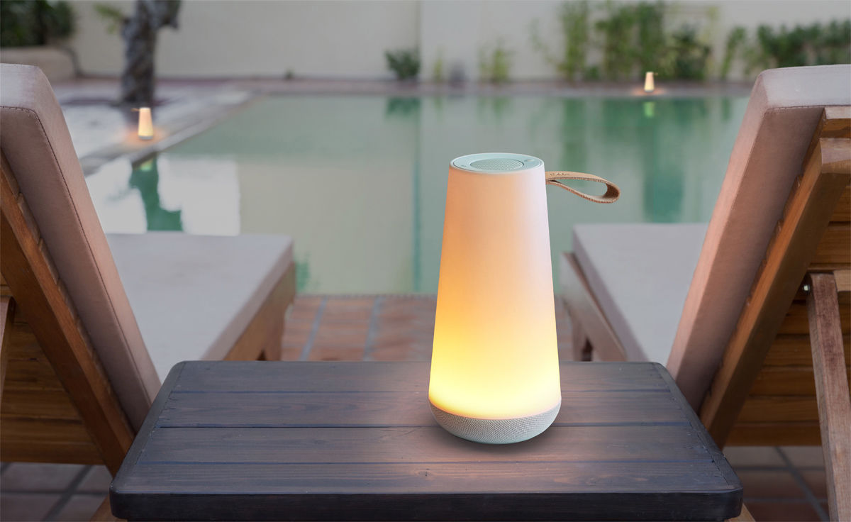 uma mini led sound lantern