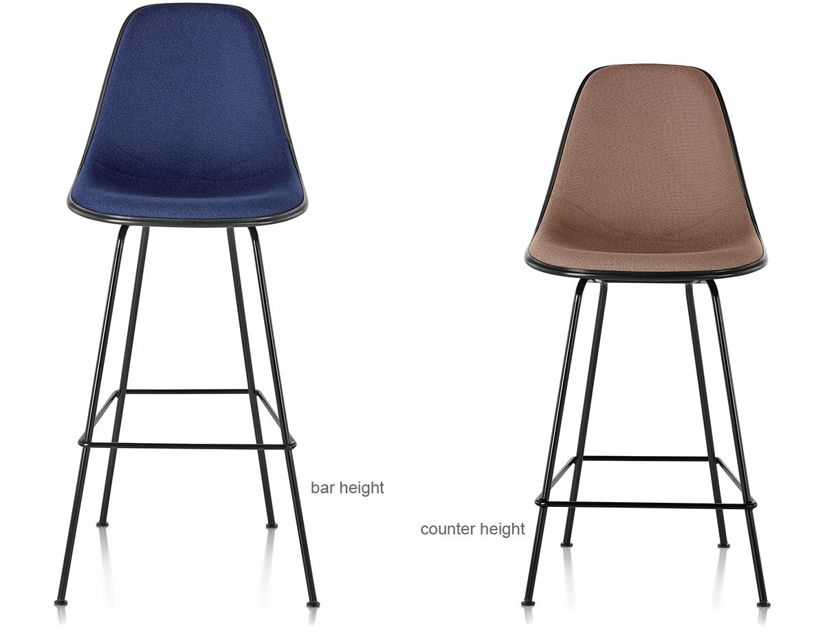 eames® upholstered stool