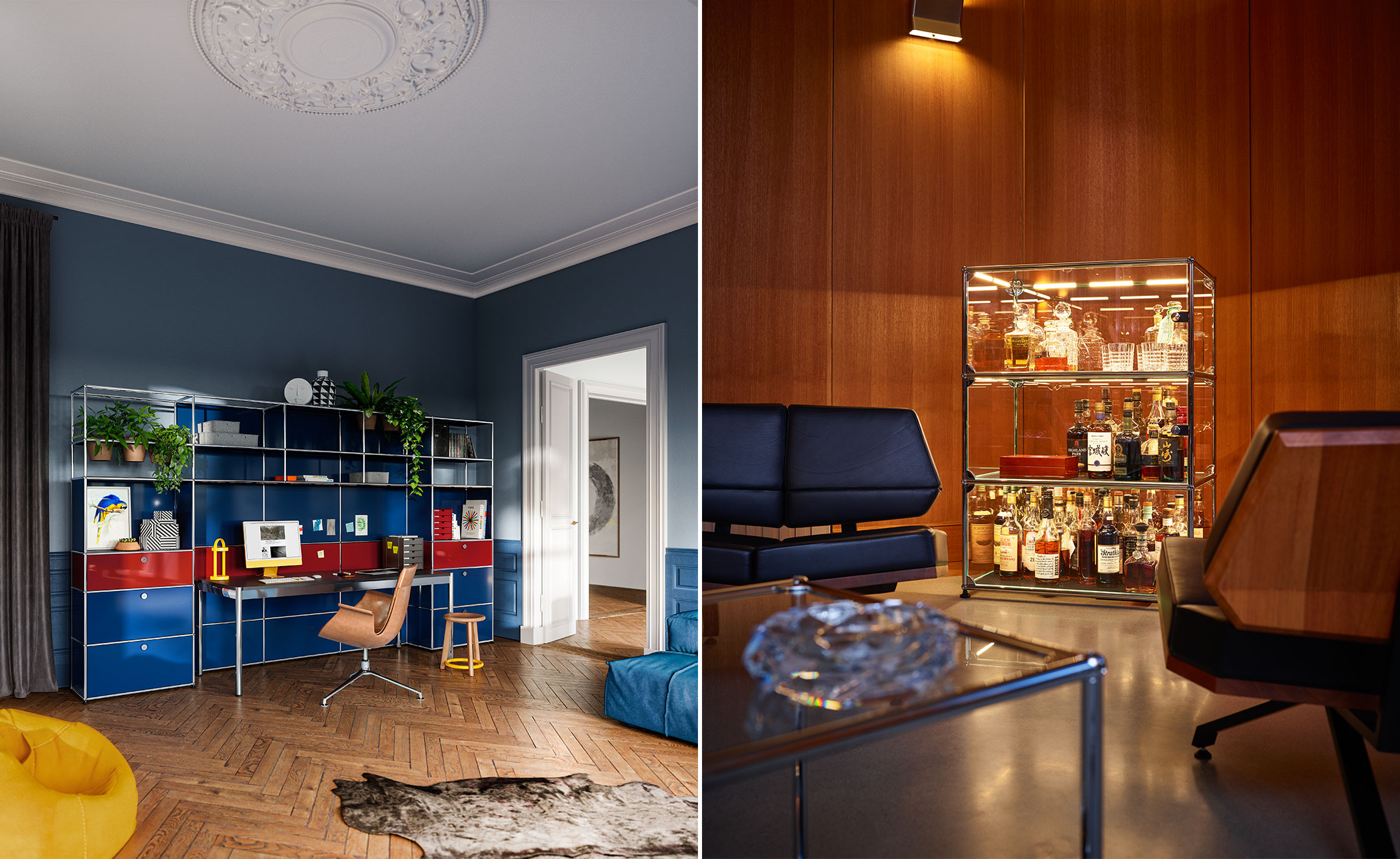 USM Haller Media Unit High