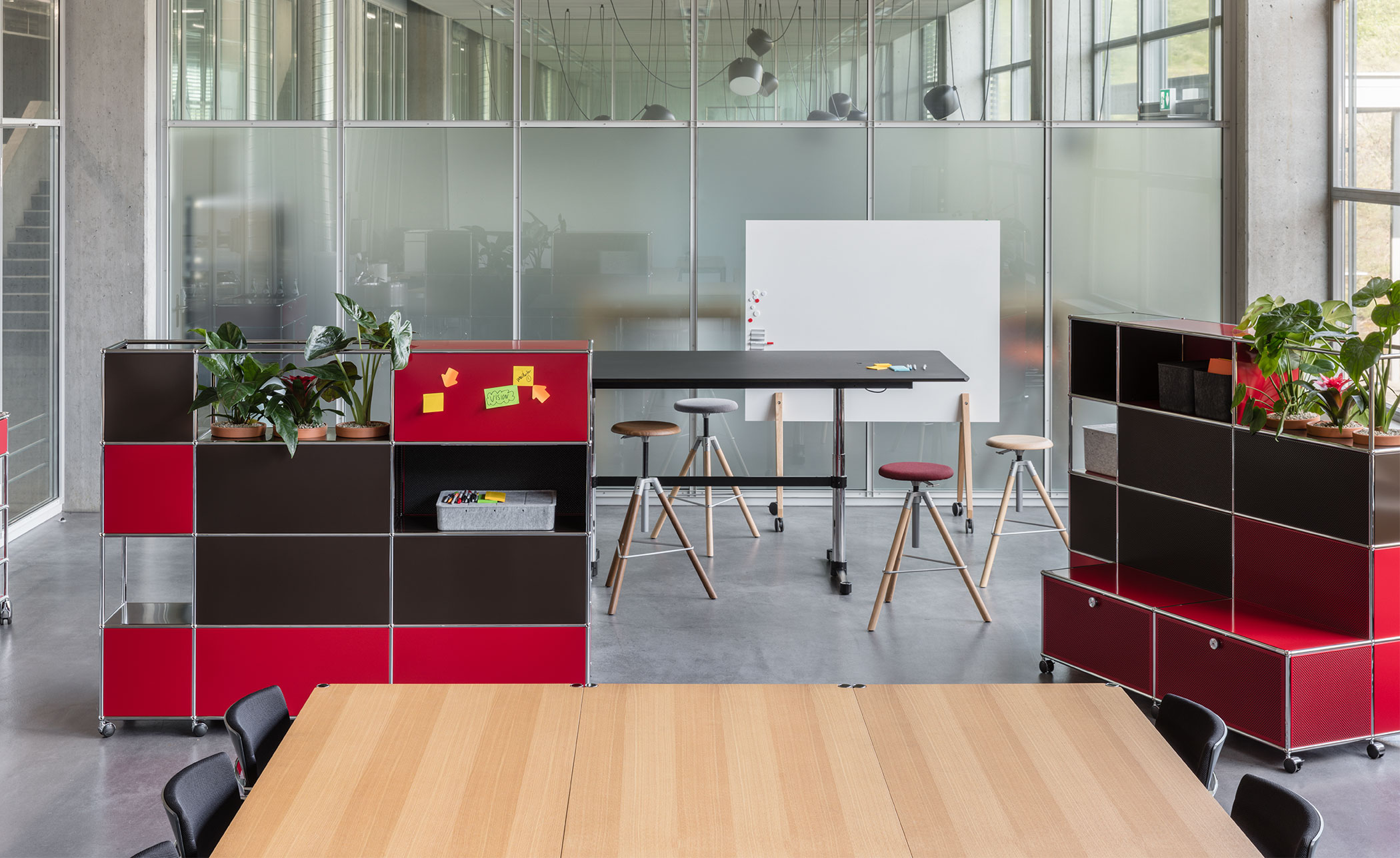 USM Haller Serving Cart