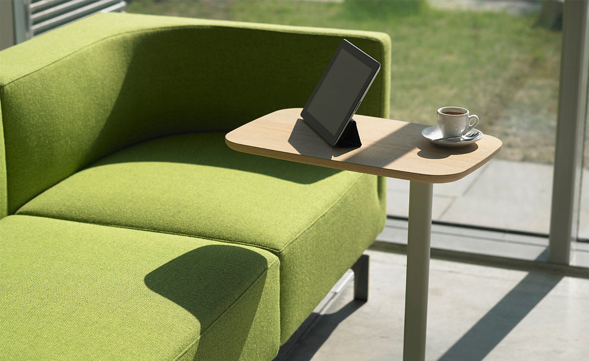 utensils laptop table