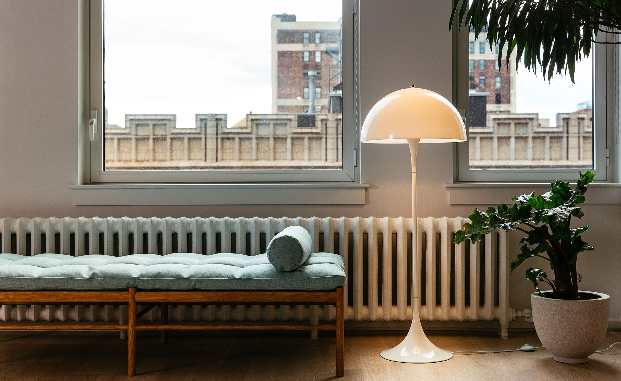 verner panton panthella floor lamp