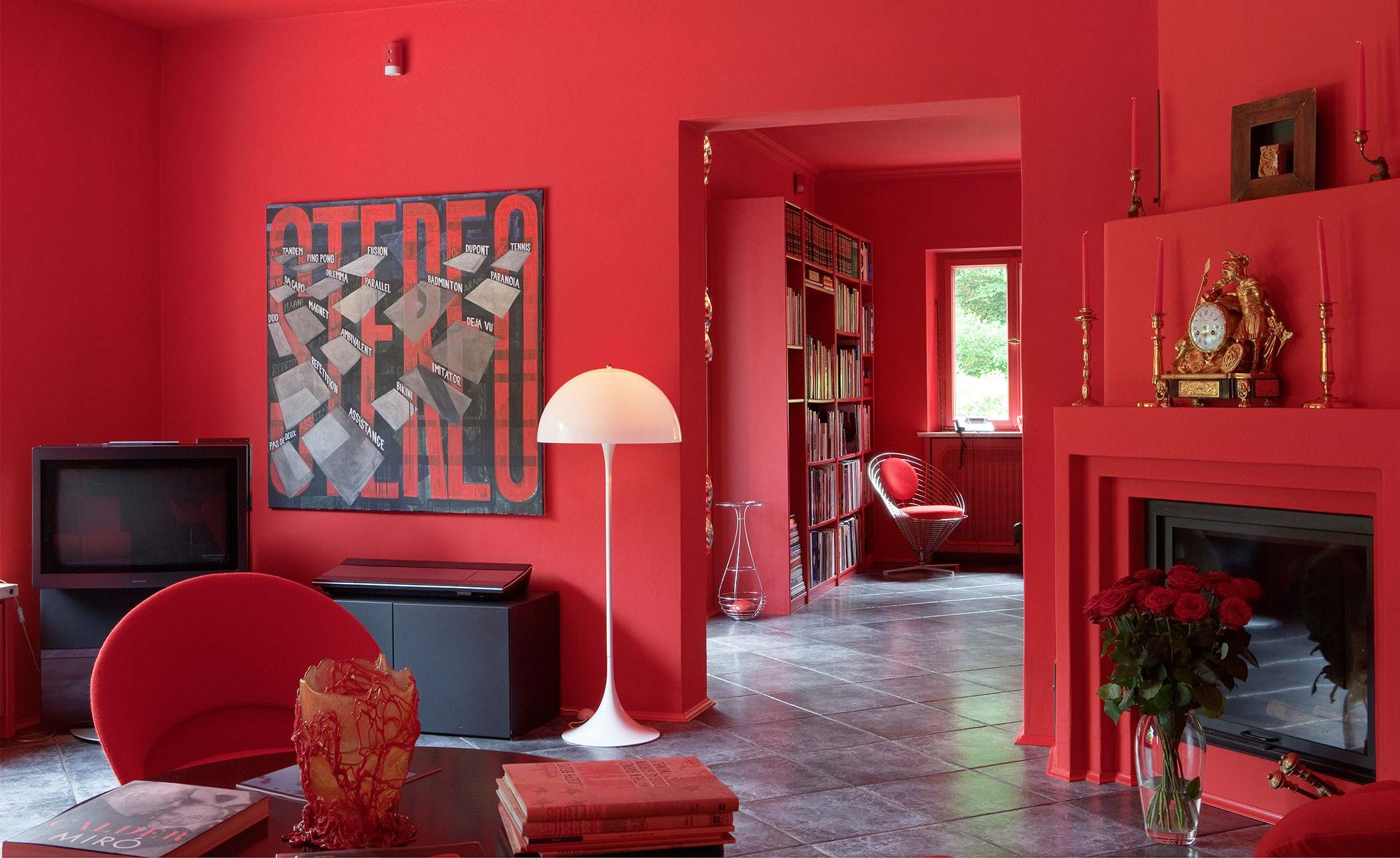 verner panton panthella floor lamp