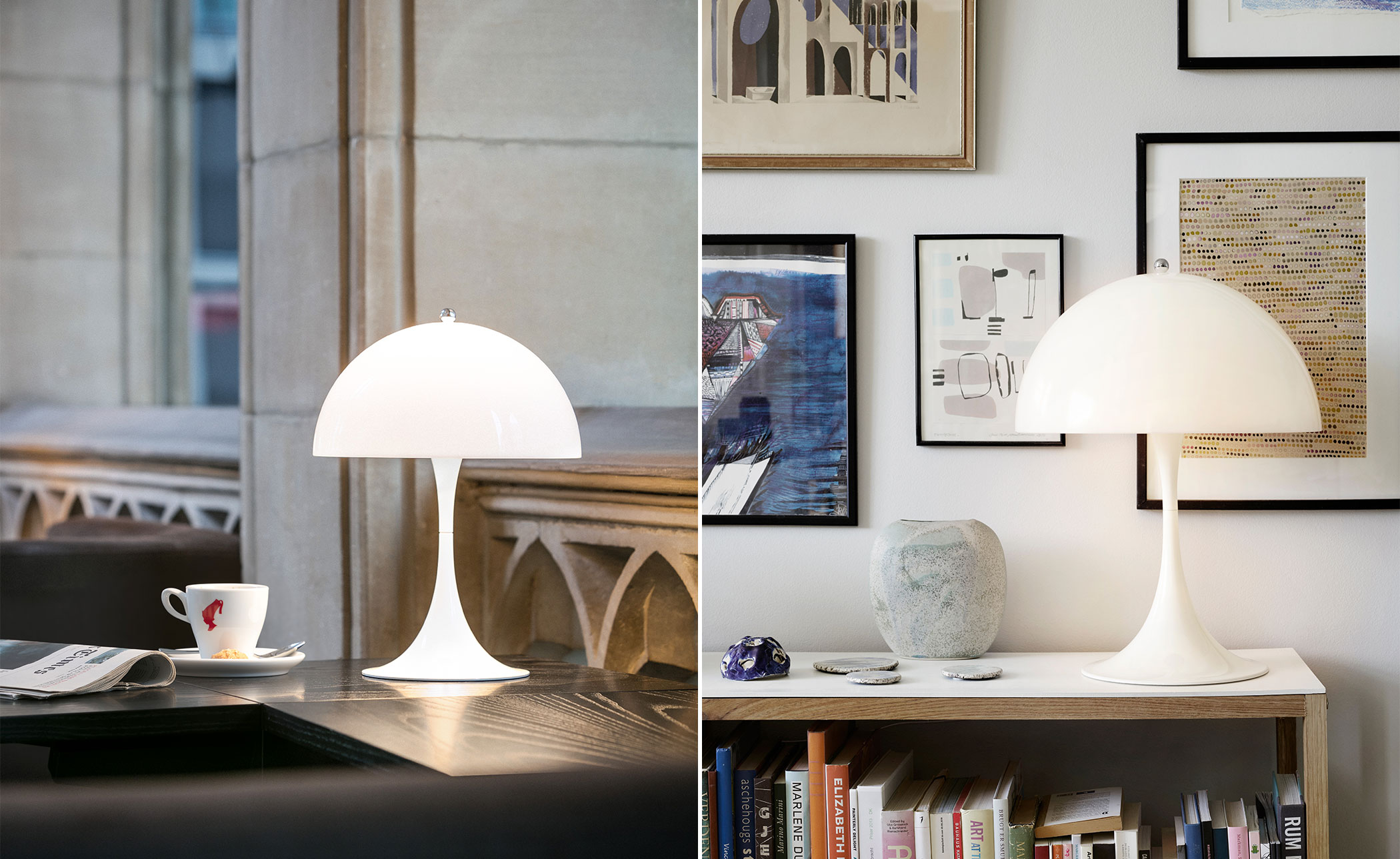 verner panton panthella table lamp