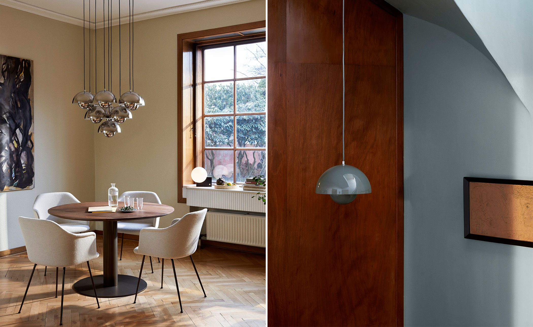 verner panton vp1 flowerpot suspension lamp