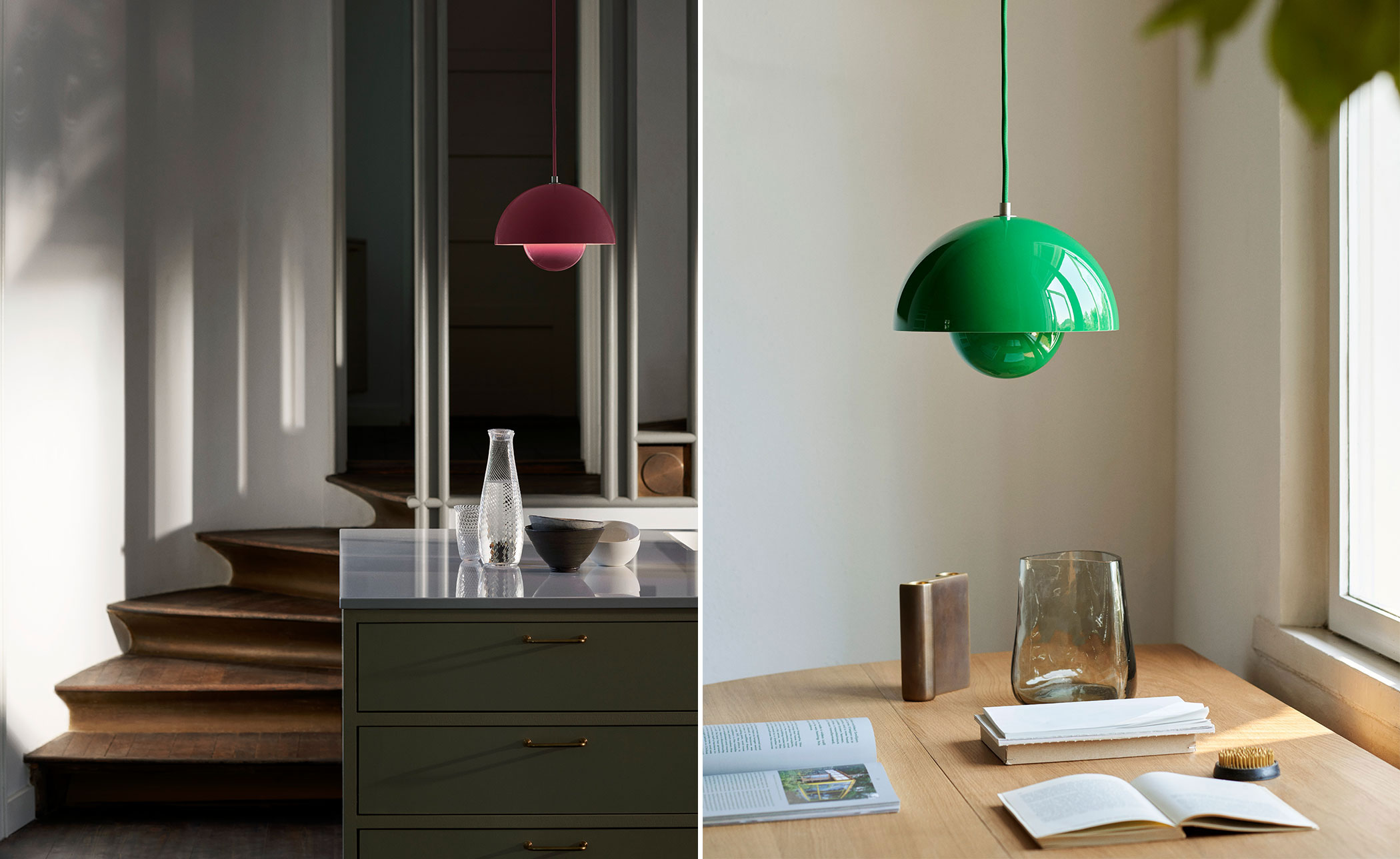 verner panton vp1 flowerpot suspension lamp