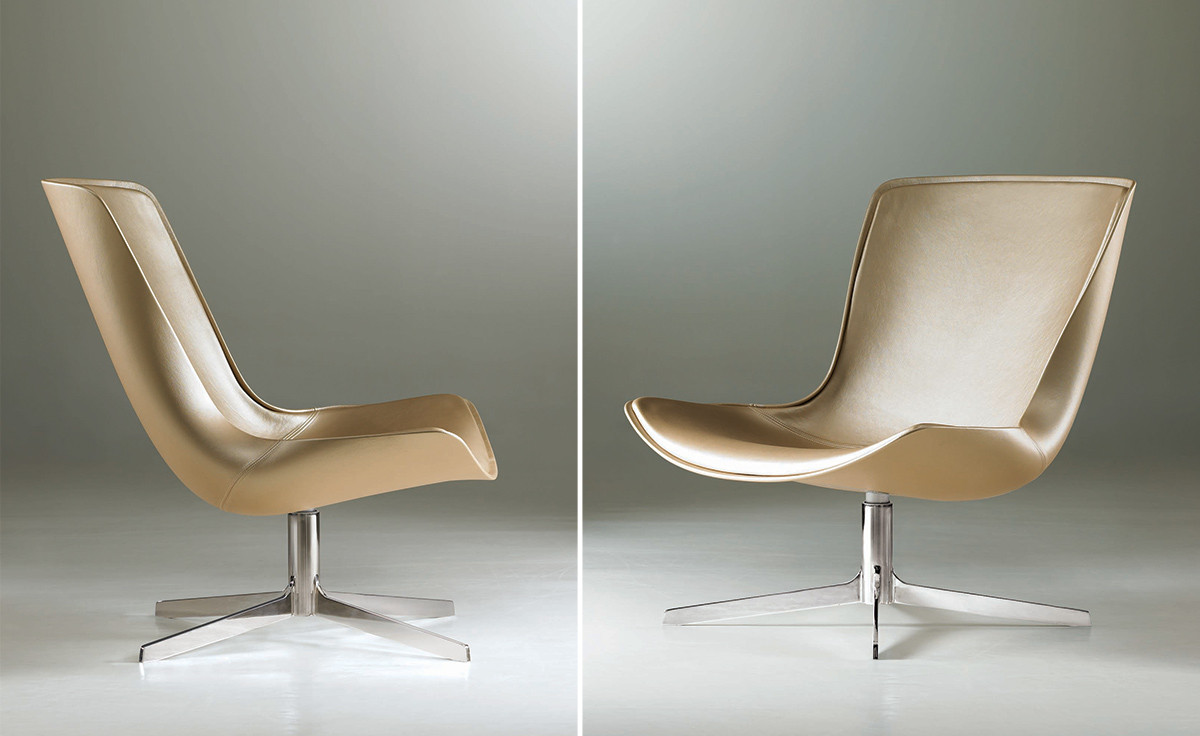 vika fully upholstered lounge chair