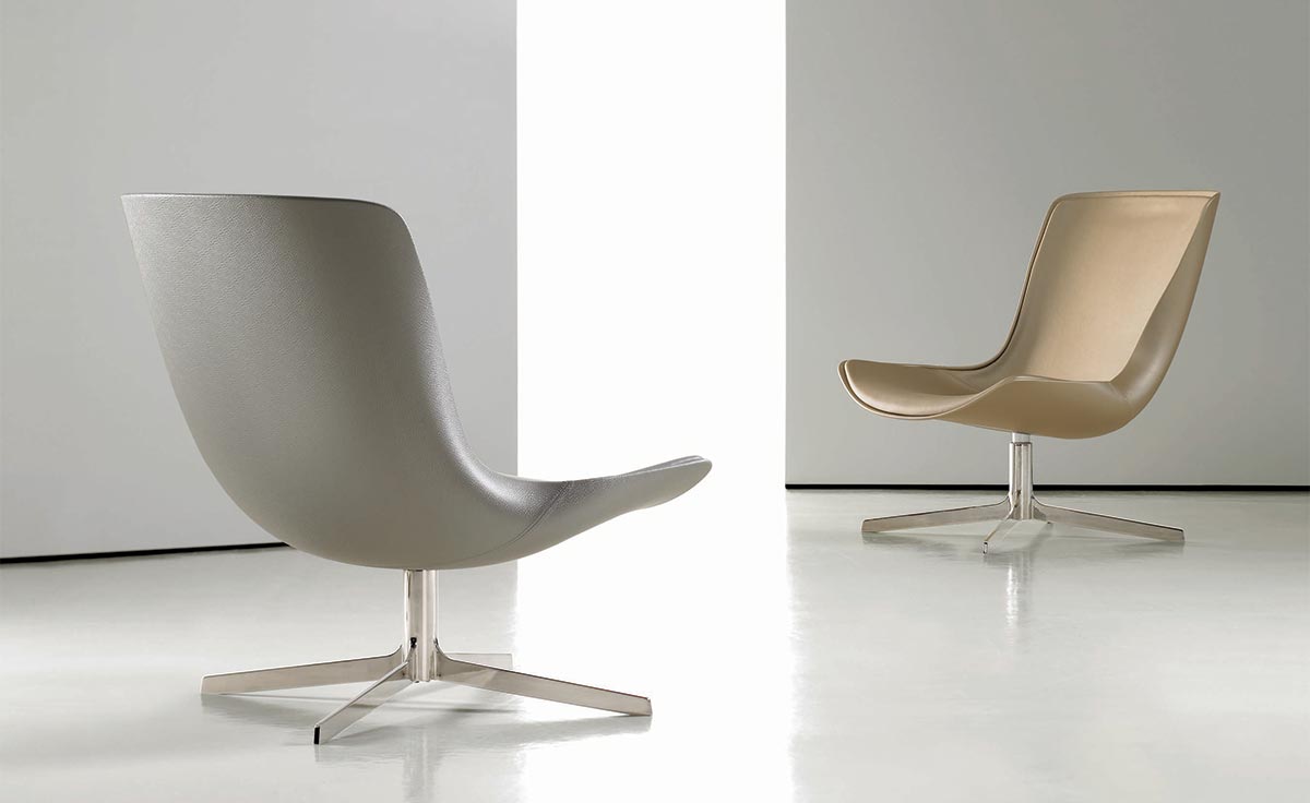 vika fully upholstered lounge chair