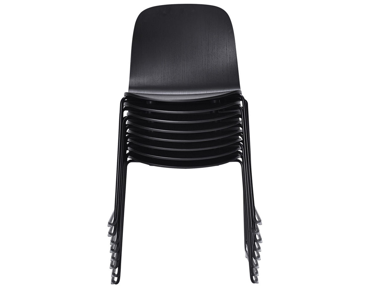 visu chair with sled base