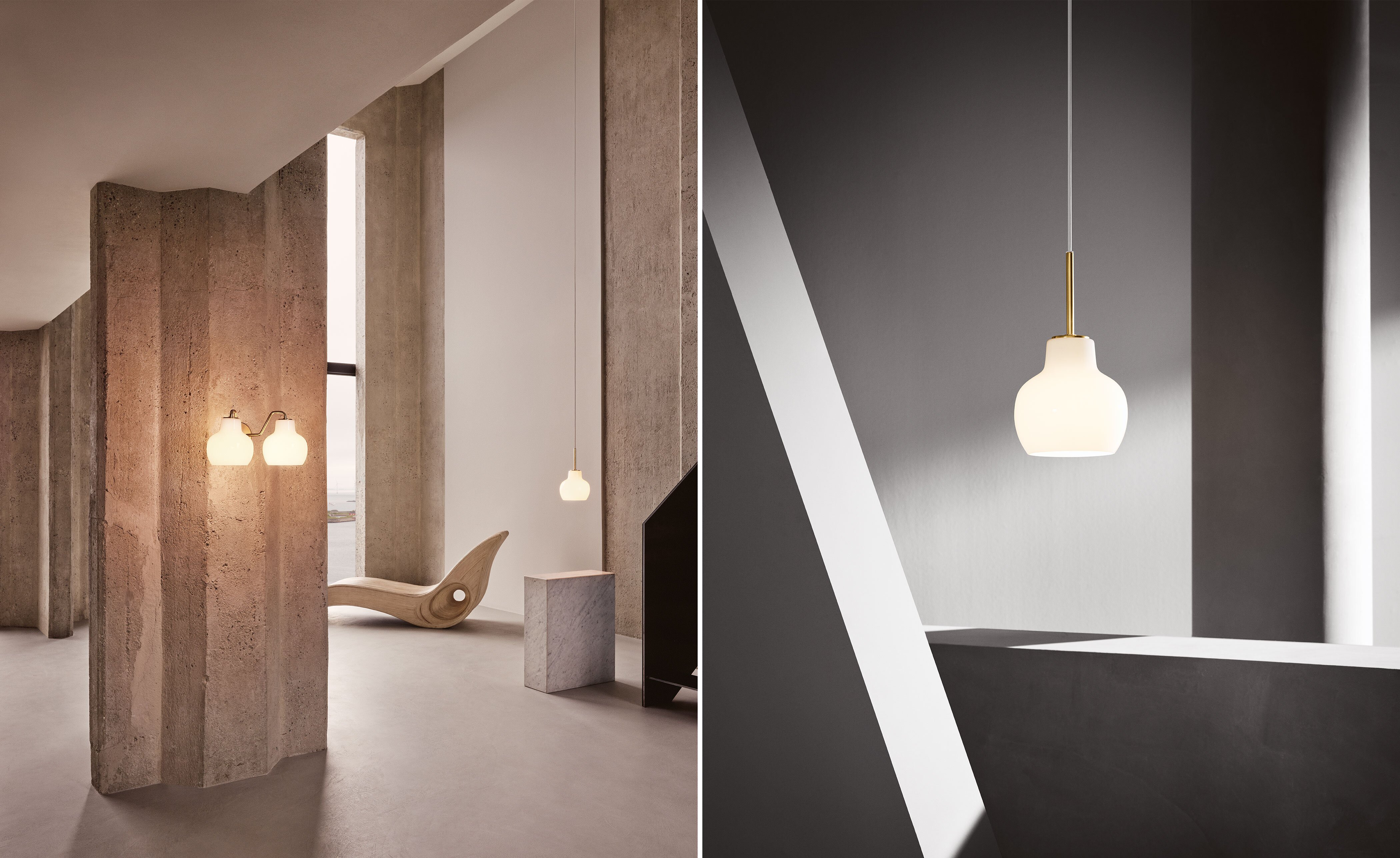 VL Ring Crown Double Wall Lamp