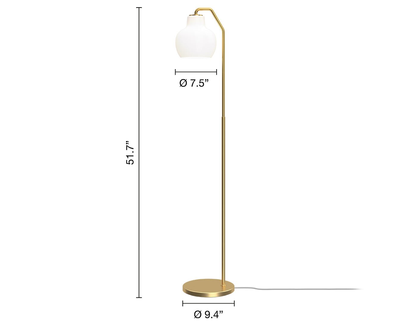 VL Ring Crown Floor Lamp