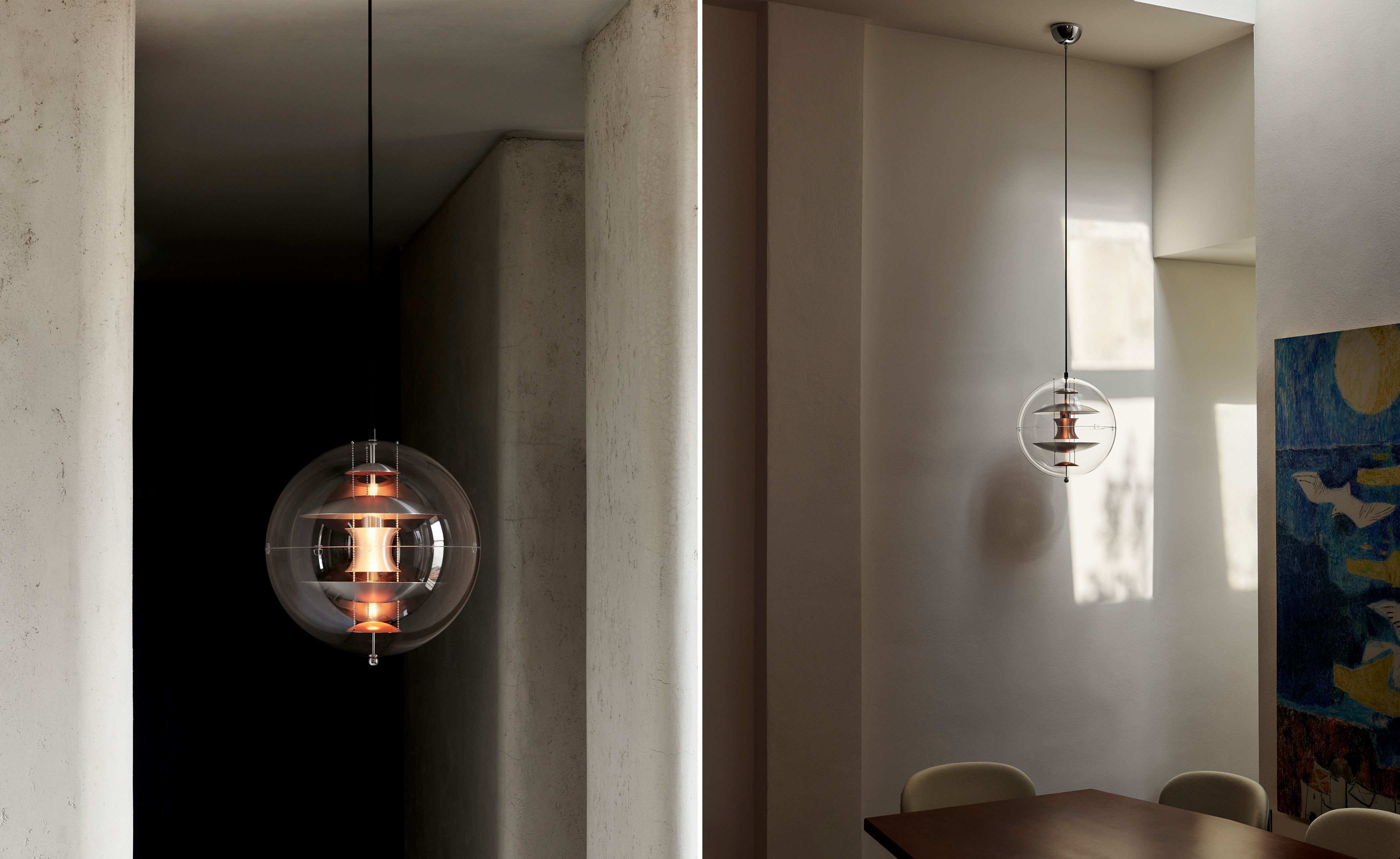 verner panton vp globe suspension lamp