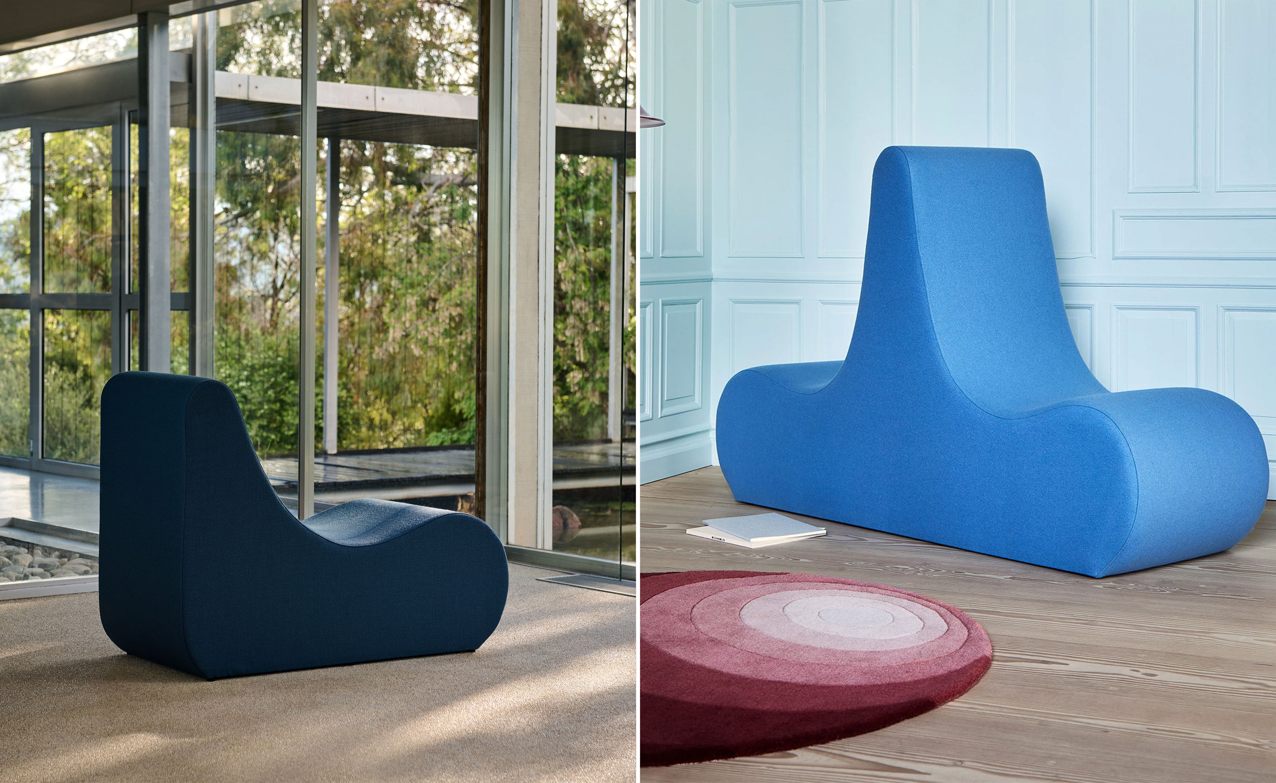 panton welle 1 low lounge seating