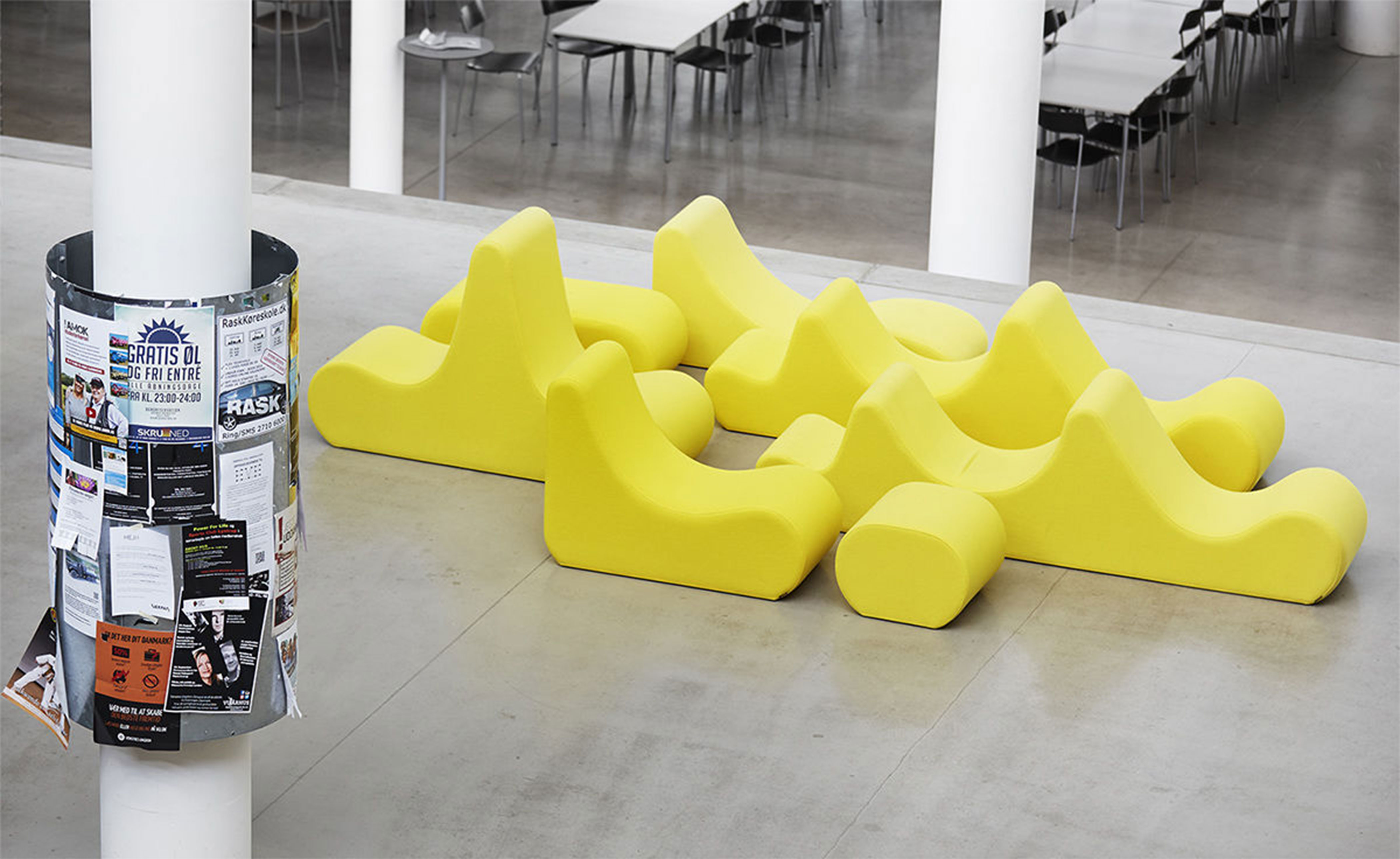 panton welle 6 low lounge seating