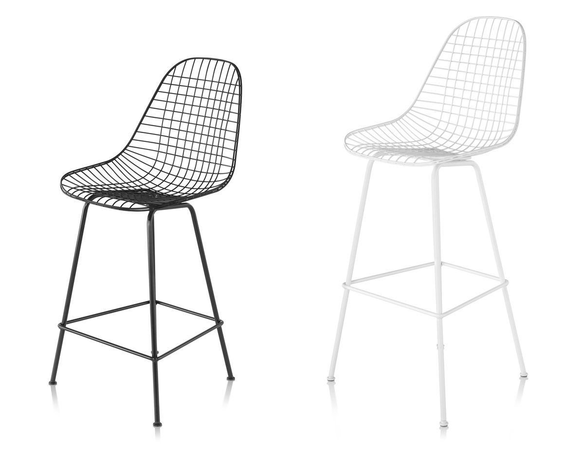 eames&reg; wire stool outdoor