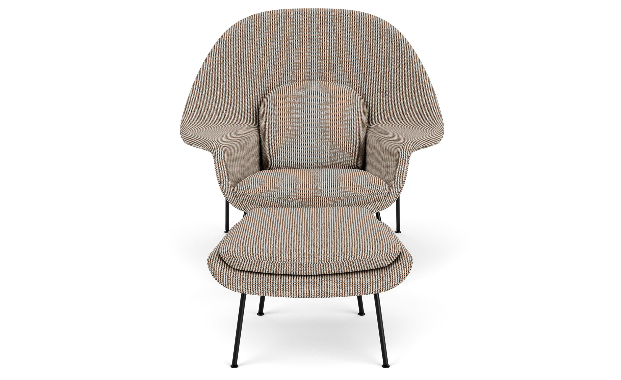 womb lounge chair & ottoman