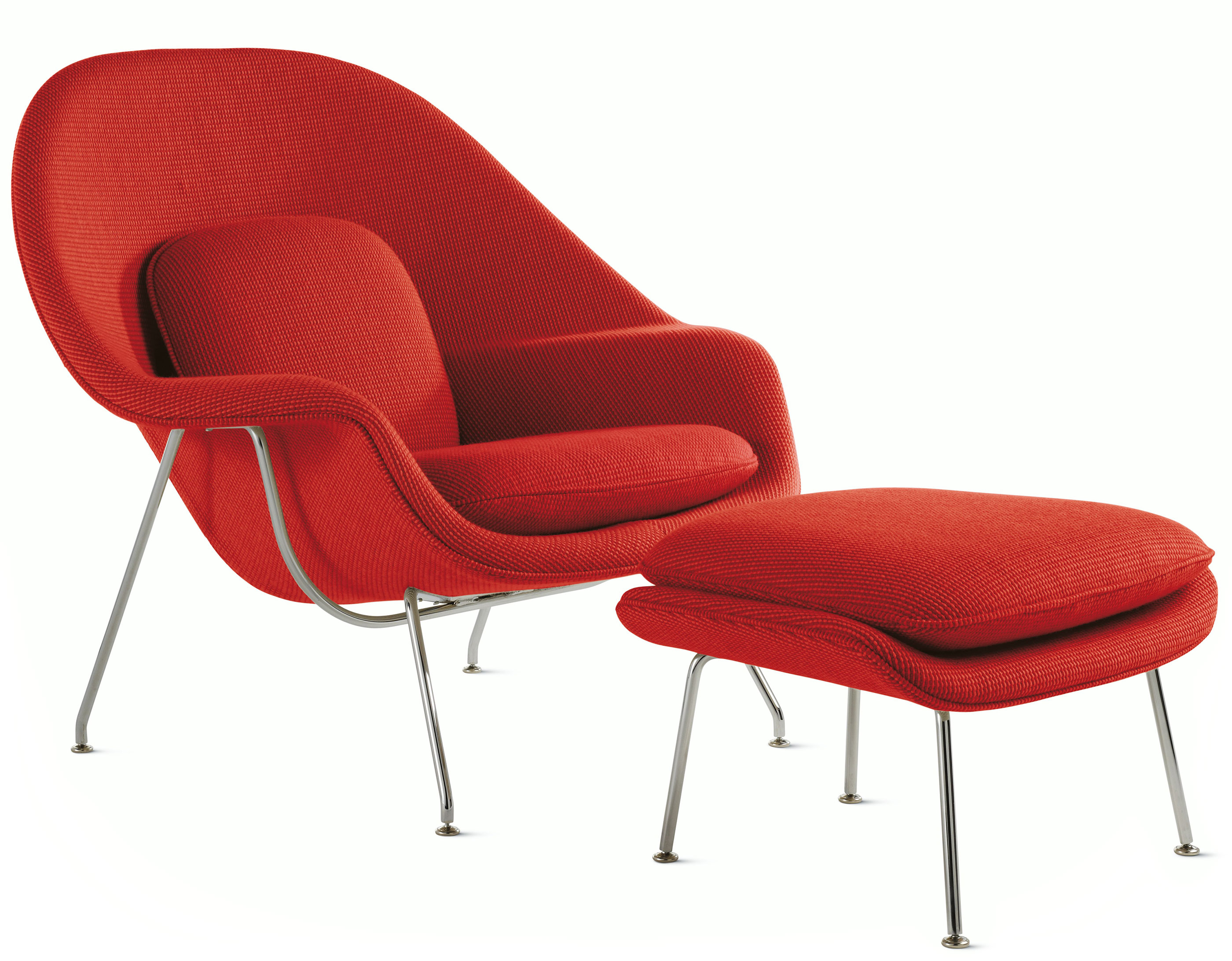 womb lounge chair & ottoman