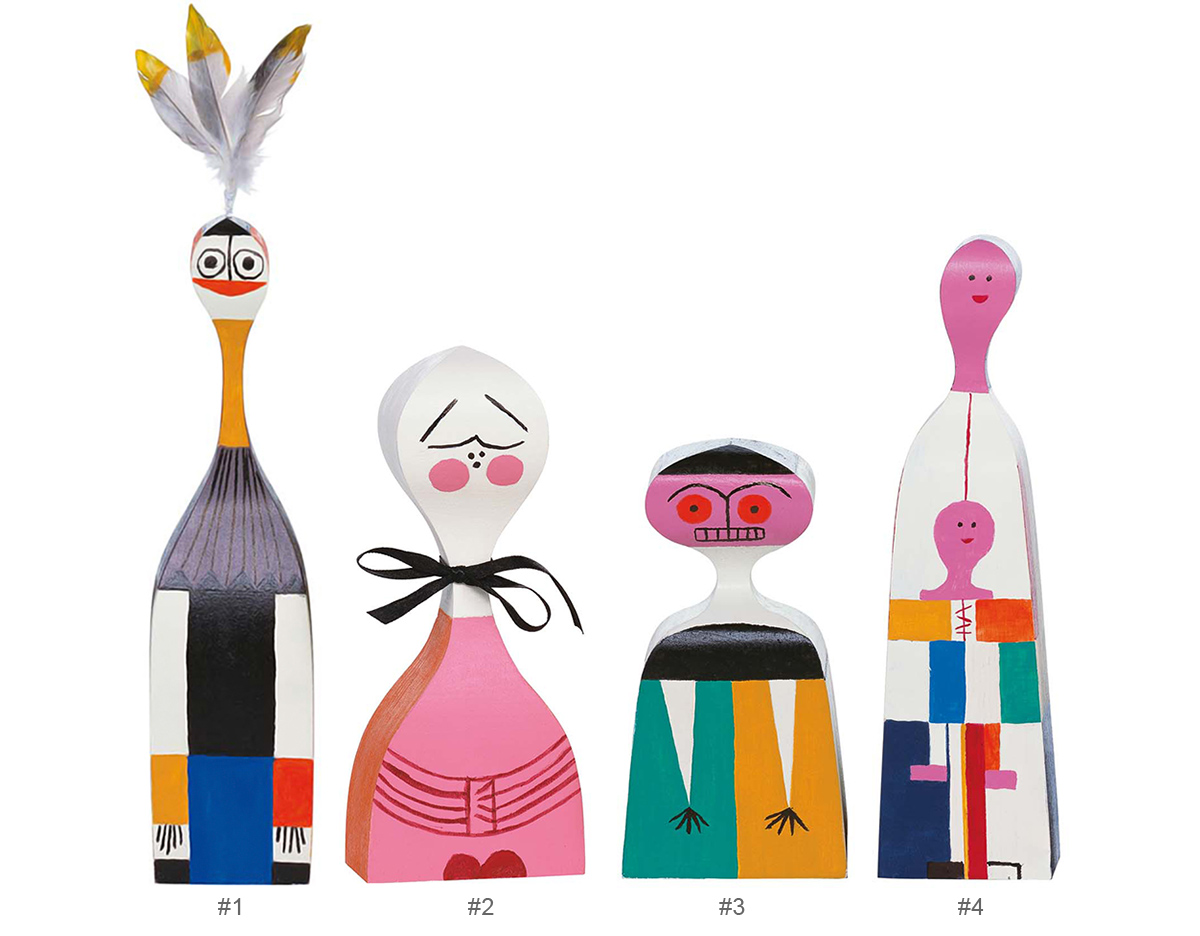 wooden dolls by alexander girard